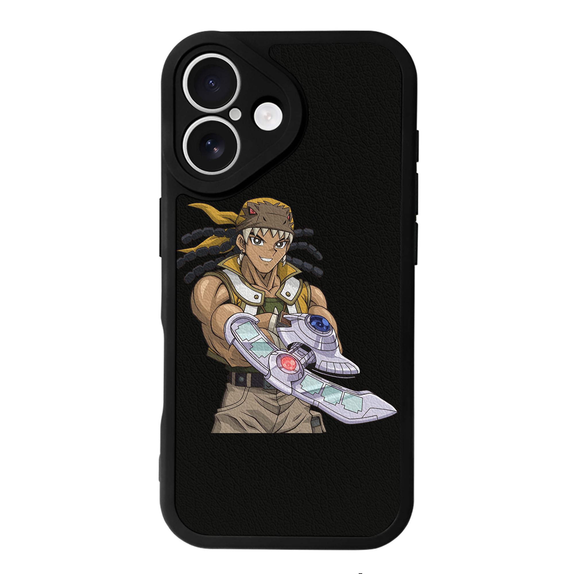 遊☆戯☆王 Yu-Gi-Oh! 【iPhone 16シリーズ対応】シリコンスマホケース（レザー調） 材質：シリコン